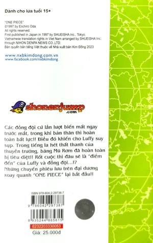 bộ one piece - tập 53 - khí chất vương giả (táí bản 2022) - Ảnh 7