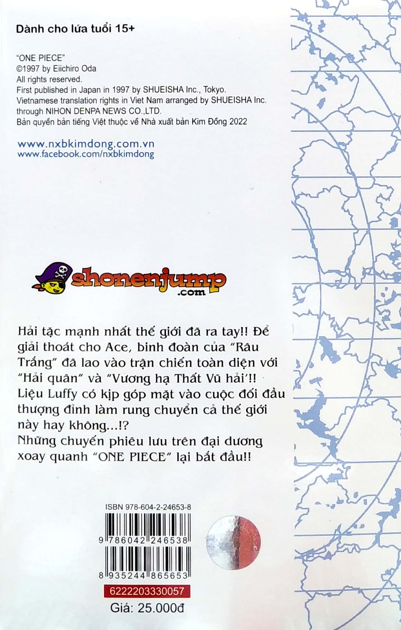 Bo
One Piece - Tap 57 - Tran Chien Thuong Dinh - Ban Bia Ao (Tai Ban 2022) - Ảnh 7