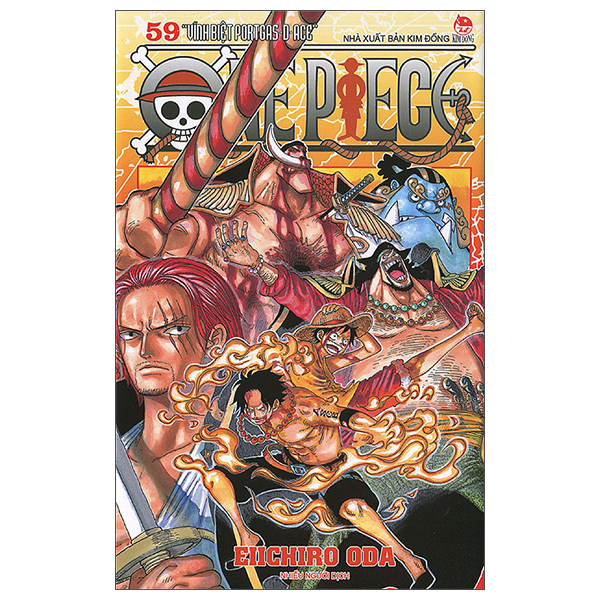 Bộ One Piece - Tập 59 - Vĩnh Biệt Portgas D. Ace - Bản Bìa Áo (Tái Bản 2025)