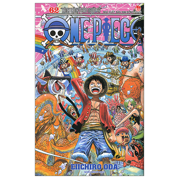 Bo
						
										
										One Piece - Tap 62 - Hanh Trinh O Dao Nguoi Ca - Ban Bia Ao (Tai Ban 2025)
