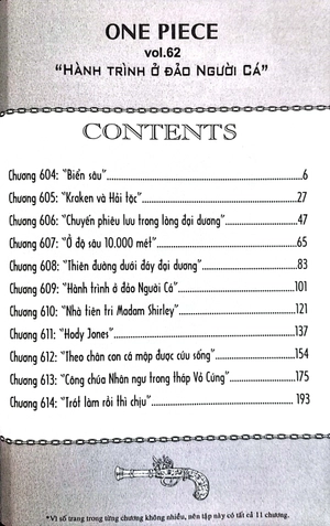 bộ one piece - tập 62 - hành trình ở đảo người cá (tái bản 2022) - Ảnh 3