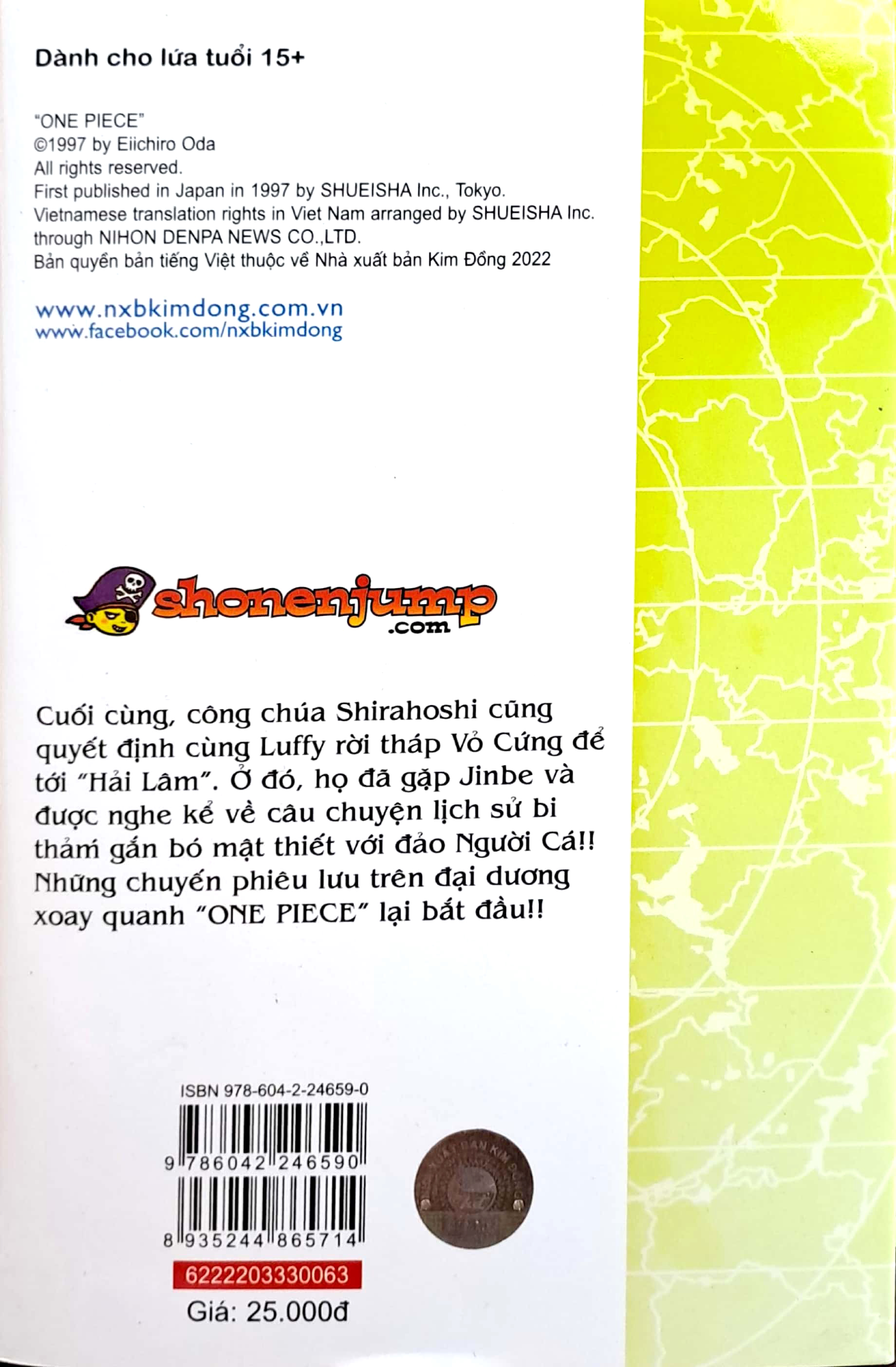 Bo
One Piece - Tap 63 - Otohime Va Tiger - Ban Bia Ao (Tai Ban 2022) - Ảnh 8