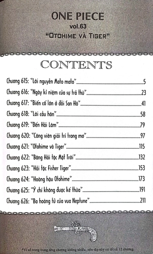 bộ one piece - tập 63 - otohime và tiger (tái bản 2022) - Ảnh 3