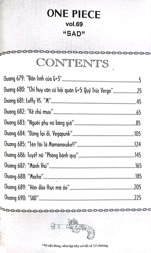 bộ one piece - tập 69 - sad (tái bản 2022) - Ảnh 3