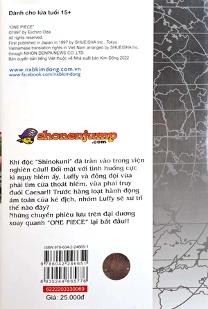 bộ one piece - tập 69 - sad (tái bản 2022) - Ảnh 8