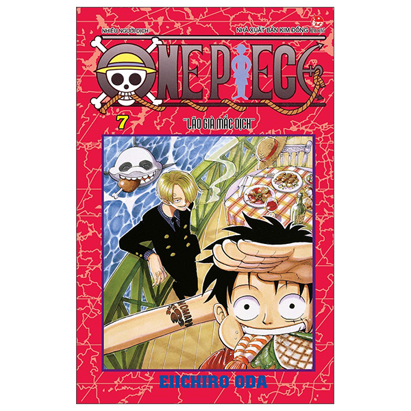 Bộ One Piece - Tập 7 - Lão Già Mắc Dịch - Bản Bìa Áo (Tái Bản 2025)
