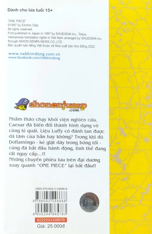 bộ one piece - tập 70 - doflamingo xuất hiện (tái bản 2022) - Ảnh 7