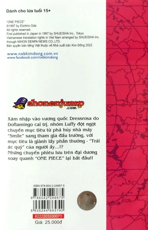 bộ one piece - tập 71 - đấu trường của những kẻ bất lương (tái bản 2022) - Ảnh 7