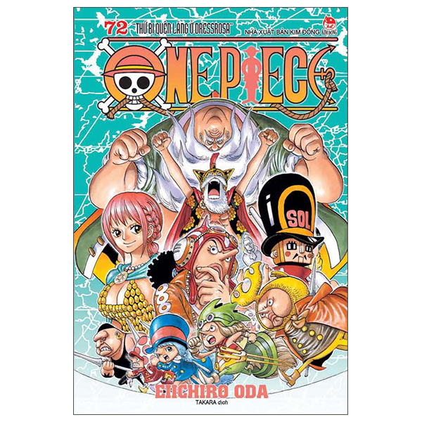 Bộ One Piece - Tập 72 - Thứ Bị Quên Lãng Ở Dressrosa - Bản Bìa Áo (Tái Bản 2025)