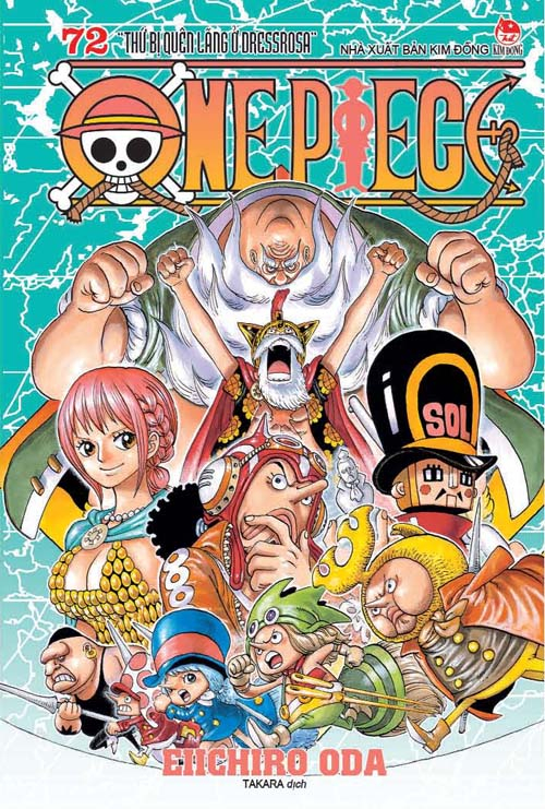 Bộ One Piece - Tập 72 - Thứ Bị Quên Lãng Ở Dressrosa - Bản Bìa Áo (Tái Bản 2025) - Ảnh 2