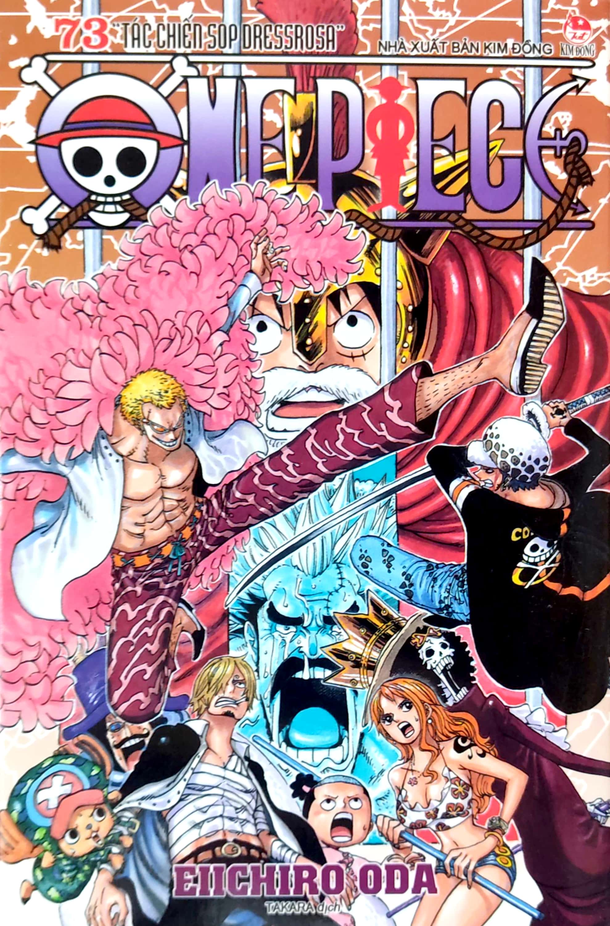 Bộ
						
										
										One Piece - Tập 73 - Tác Chiến Sop Dressrosa - Bản Bìa Áo (Tái Bản 2023) - Ảnh 2