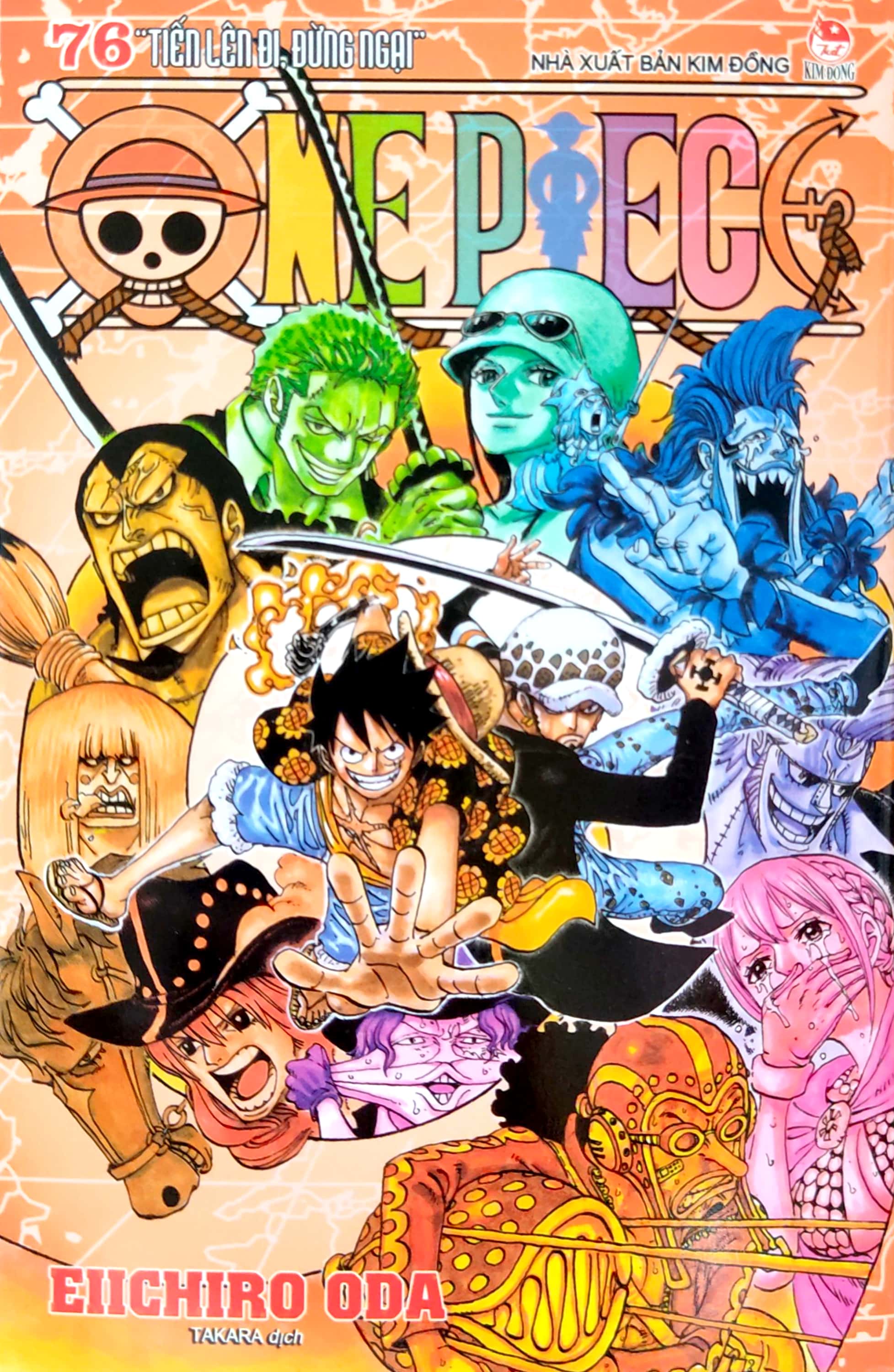 Bo
						
										
										One Piece - Tap 76 - Tien Len Di, Dung Ngai - Ban Bia Ao (Tai Ban 2022) - Ảnh 2
