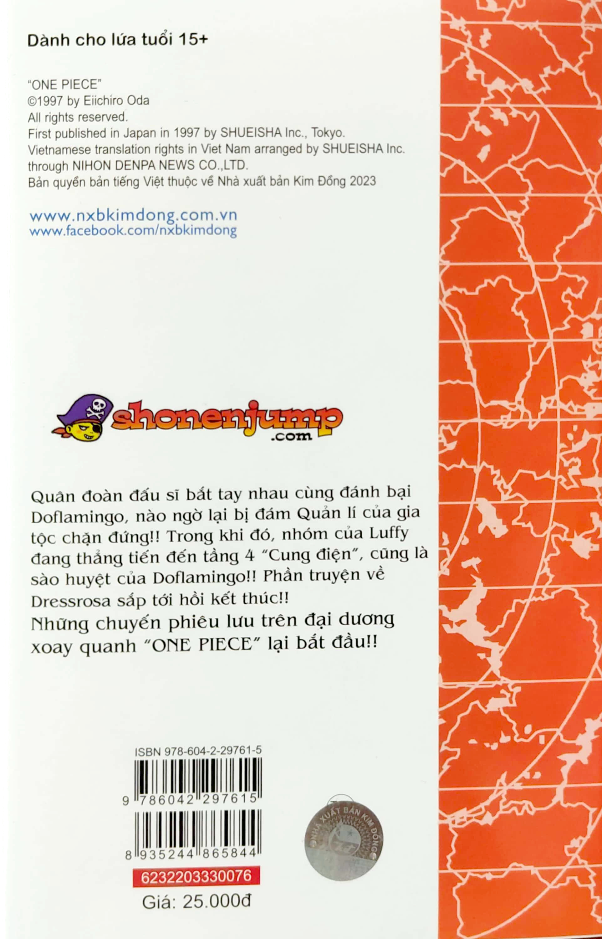 Bo
						
										
										One Piece - Tap 76 - Tien Len Di, Dung Ngai - Ban Bia Ao (Tai Ban 2022) - Ảnh 7