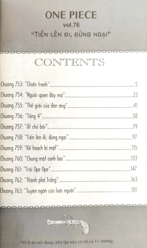bộ one piece - tập 76 - tiến lên đi, đừng ngại (tái bản 2022) - Ảnh 3