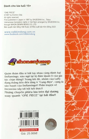 bộ one piece - tập 76 - tiến lên đi, đừng ngại (tái bản 2022) - Ảnh 7