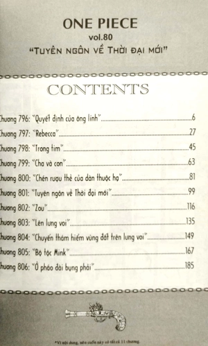 bộ one piece - tập 80 - tuyên ngôn về thời đại mới (tái bản 2022) - Ảnh 3