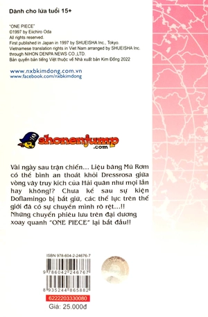 bộ one piece - tập 80 - tuyên ngôn về thời đại mới (tái bản 2022) - Ảnh 6