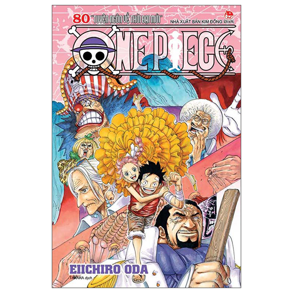 Bộ One Piece - Tập 80 - Tuyên Ngôn Về Thời Đại Mới - Bản Bìa Áo (Tái Bản 2025)