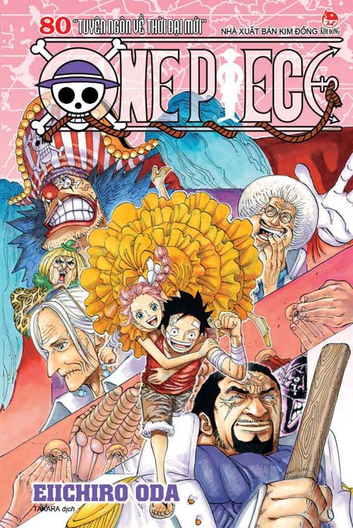 Bộ One Piece - Tập 80 - Tuyên Ngôn Về Thời Đại Mới - Bản Bìa Áo (Tái Bản 2025) - Ảnh 2