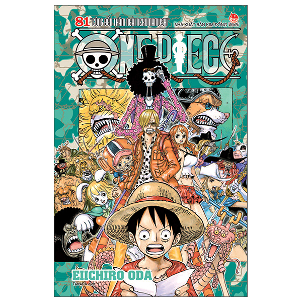 Bộ One Piece - Tập 81 - Cùng Đến Thăm Ngài Nekomamushi - Bản Bìa Áo (Tái Bản 2025)