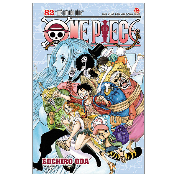 Bộ One Piece - Tập 82 - Thế Giới Xao Động - Bản Bìa Áo (Tái Bản 2025)