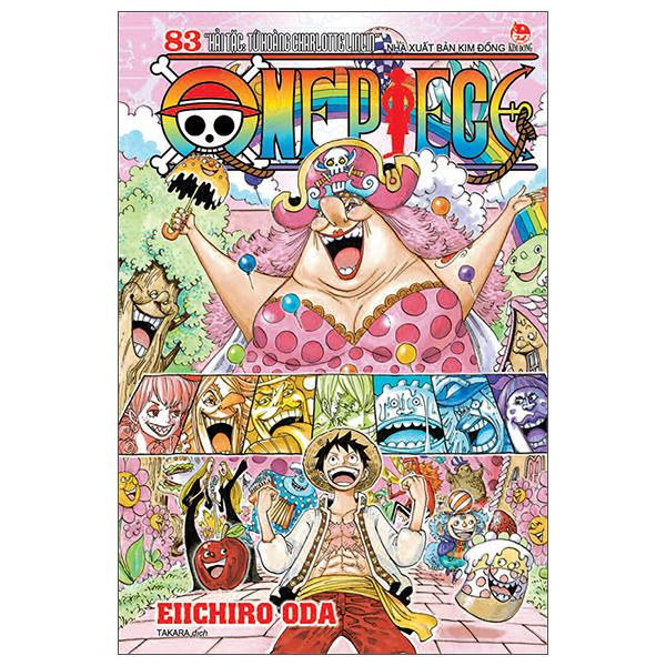Bộ One Piece - Tập 83 - Hải Tặc - Tứ Hoàng Charlotte Linlin - Bản Bìa Áo (Tái Bản 2025)