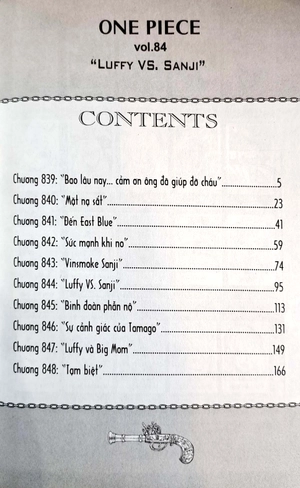 bộ one piece - tập 84 - luffy vs. sanji (tái bản 2022) - Ảnh 4