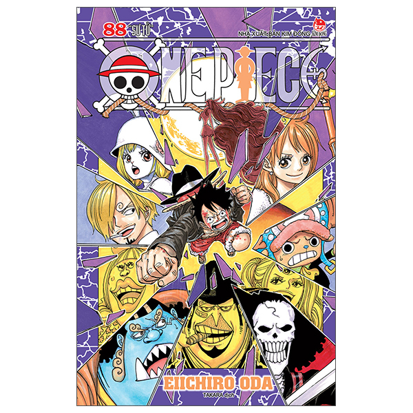 Bộ One Piece - Tập 88 - Sư Tử - Bản Bìa Áo (Tái Bản 2025)