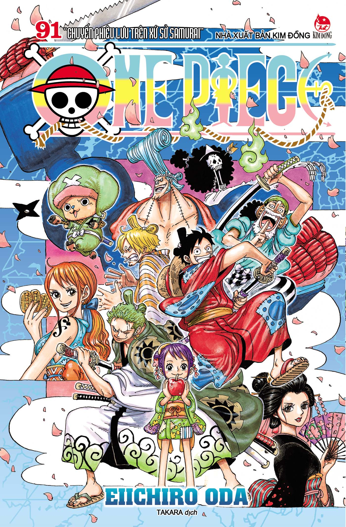 Bo
						
										
										One Piece - Tap 91 - Chuyen Phieu Luu Tren Xu So Samurai - Ban Bia Ao (Tai Ban 2025) - Ảnh 2