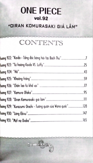 bộ one piece - tập 92 - oiran komurasaki giá lâm (tái bản 2022) - Ảnh 3