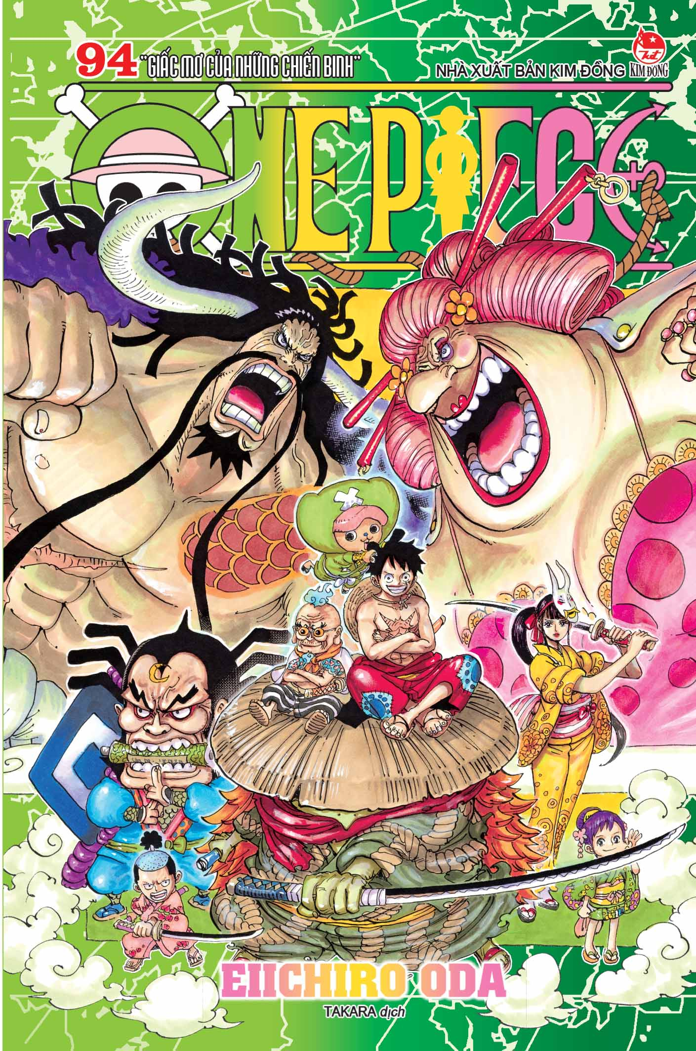 Bộ One Piece - Tập 94 - "Giấc Mơ Của Những Chiến Binh" - Bản Bìa Áo (Tái Bản 2025) - Ảnh 2