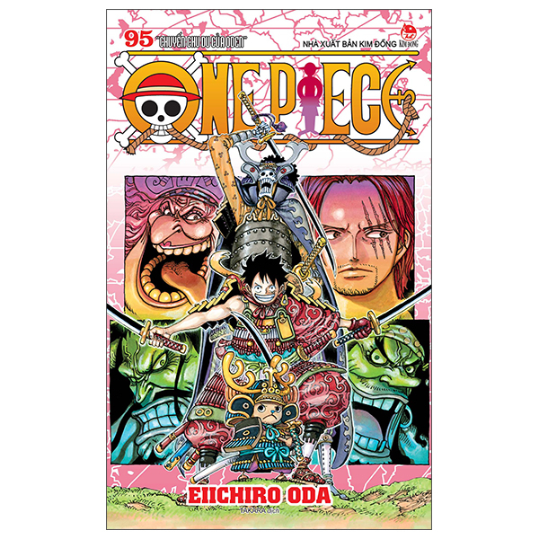 Bộ One Piece - Tập 95 - “Chuyến Chu Du Của Oden” - Bản Bìa Áo (Tái Bản 2025)