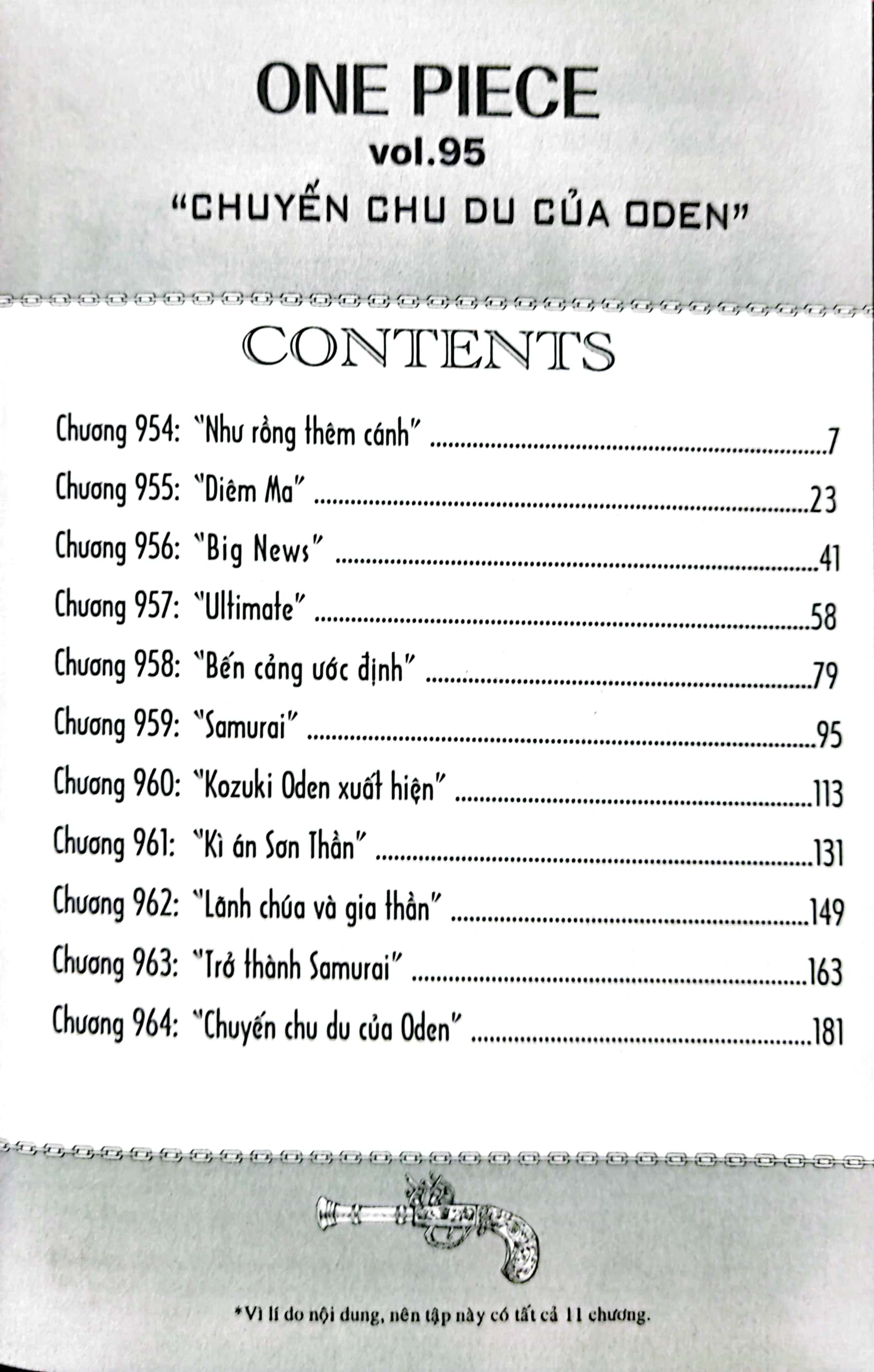 Bộ One Piece - Tập 95 - “Chuyến Chu Du Của Oden” - Bản Bìa Áo (Tái Bản 2025) - Ảnh 3