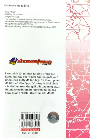 bộ one piece - tập 95 - “chuyến chu du của oden” (tái bản 2022) - Ảnh 7