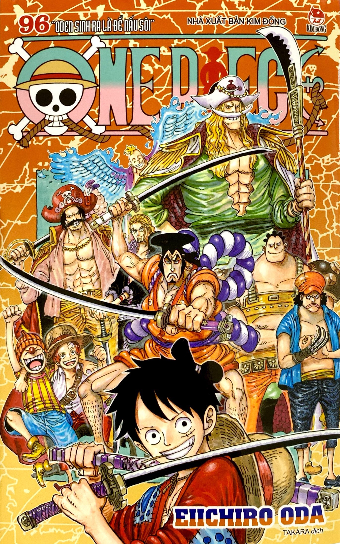 Bo
						
										
										One Piece - Tap 96 - Oden Sinh Ra La De Nau Soi - Ban Bia Ao (Tai Ban 2022) - Ảnh 2