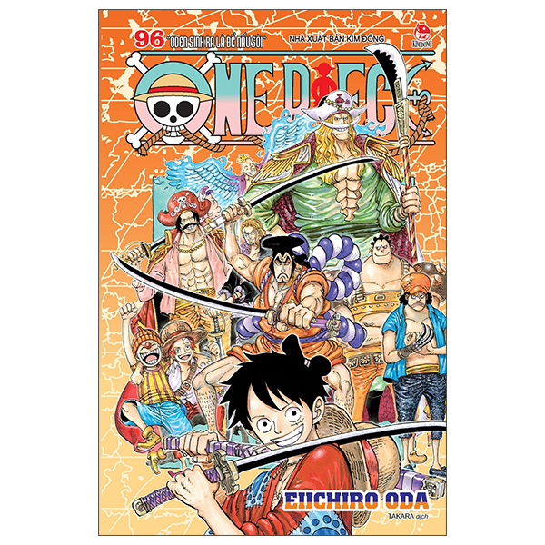 Bộ One Piece - Tập 96 - “Oden Sinh Ra Là Để Nấu Sôi” - Bản Bìa Áo (Tái Bản 2025)