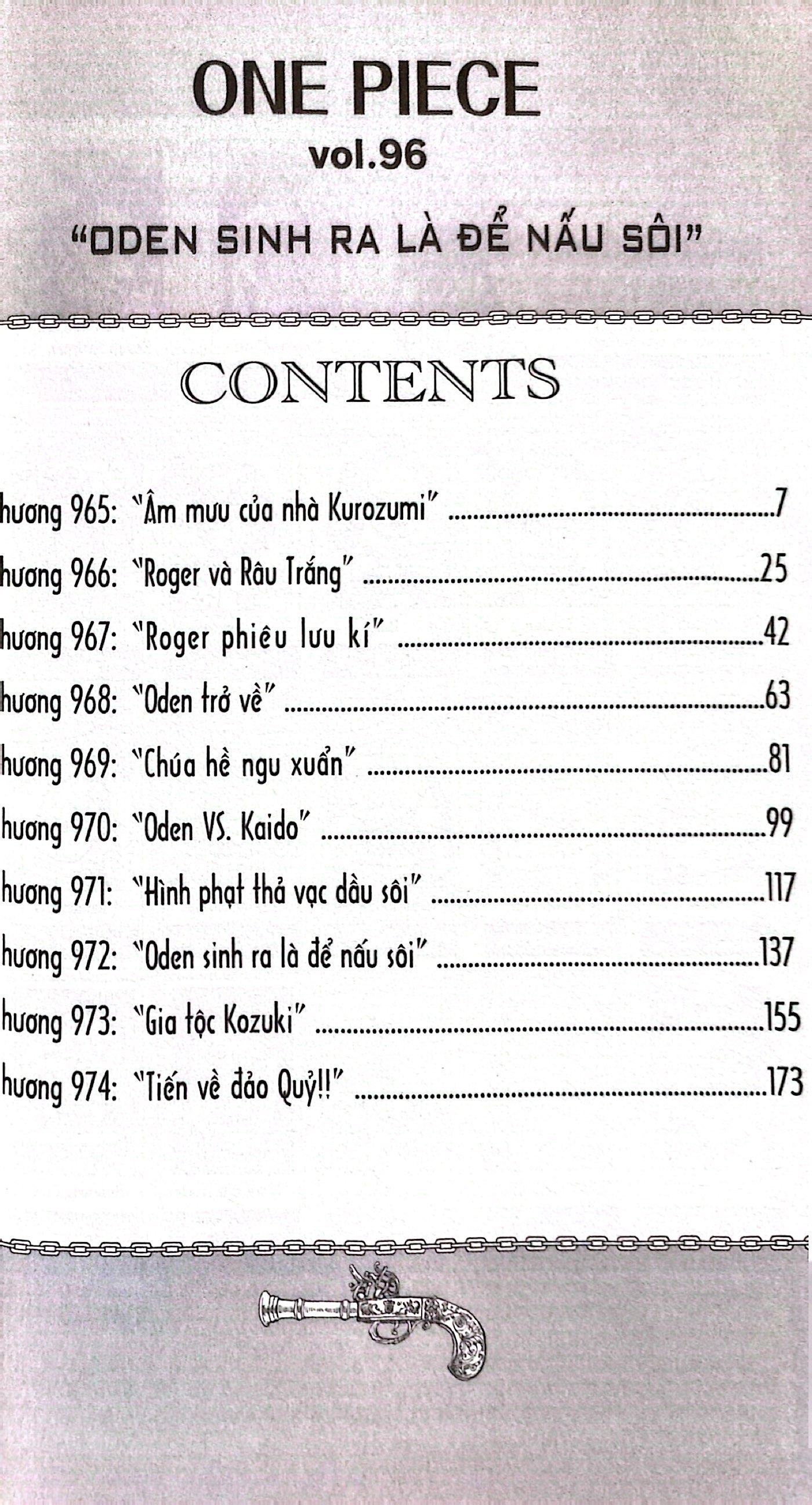 Bộ One Piece - Tập 96 - “Oden Sinh Ra Là Để Nấu Sôi” - Bản Bìa Áo (Tái Bản 2025) - Ảnh 3