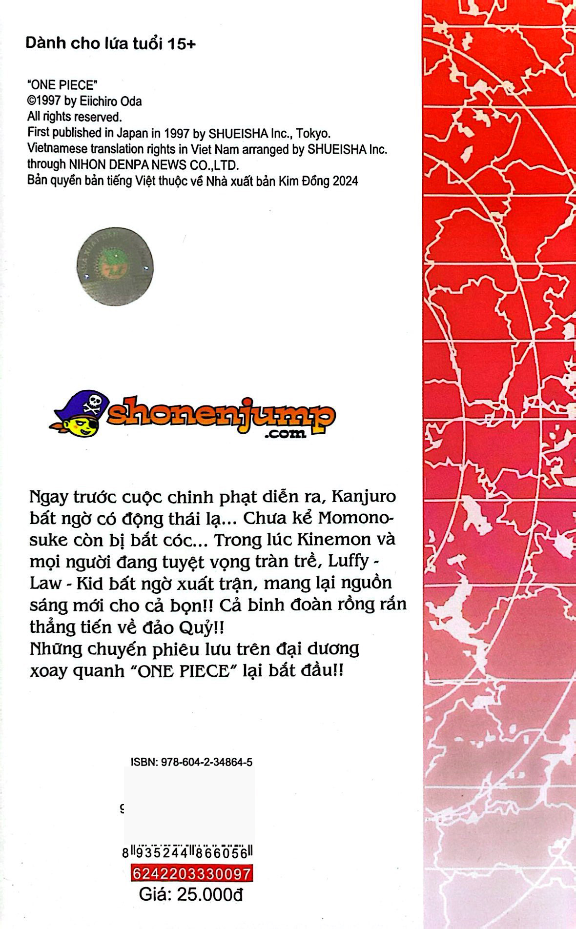 Bo
						
										
										One Piece - Tap 97 - Thanh Kinh Cua Toi - Ban Bia Ao (Tai Ban 2022) - Ảnh 8