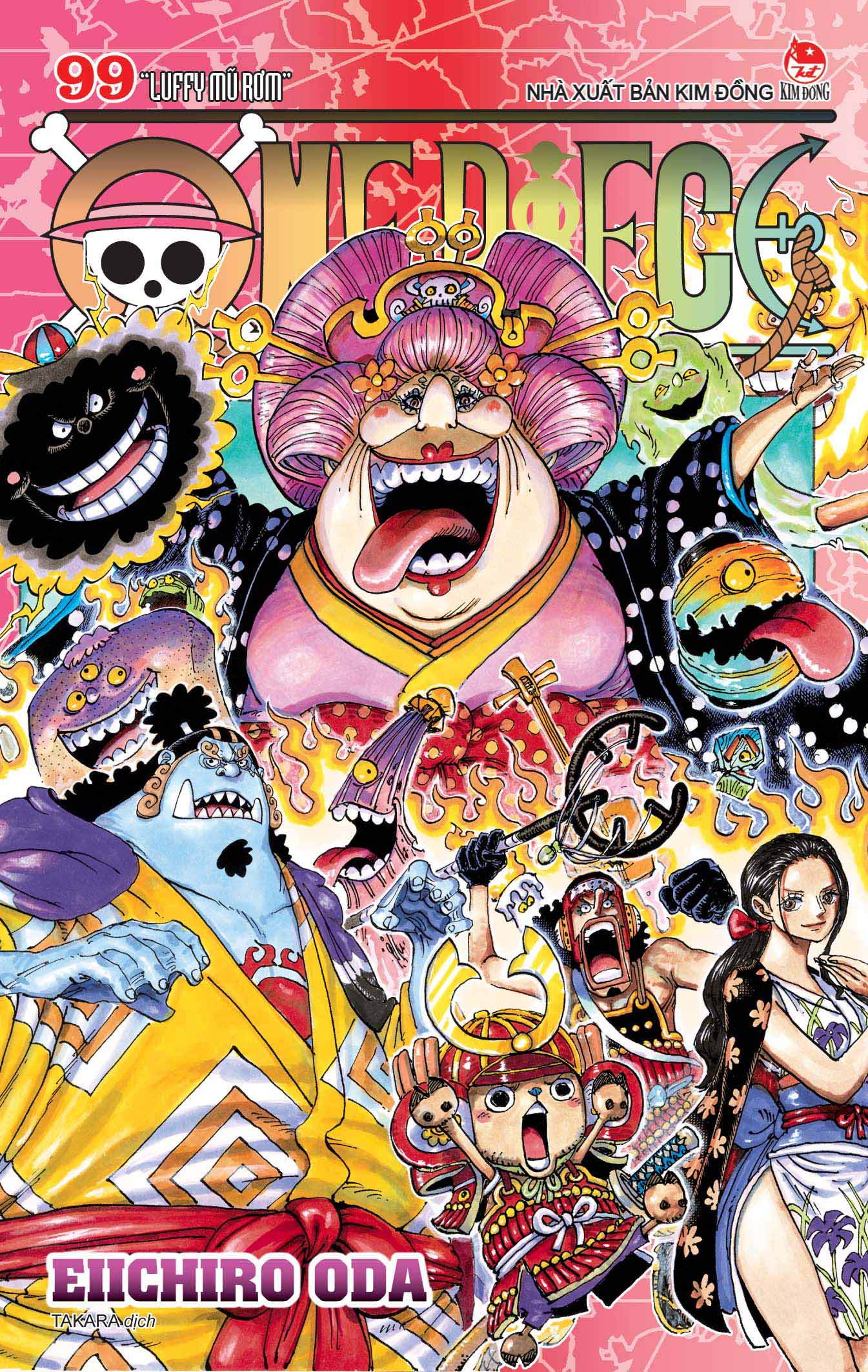 Bo
One Piece - Tap 99 - “Luffy Mu Rom” - Ban Bia Ao (Tai Ban 2025) - Ảnh 2