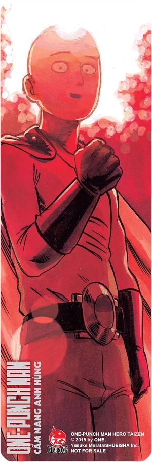 bộ one-punch man - cẩm nang anh hùng - tặng kèm sticker, tranh màu + bookmark pvc - Ảnh 4