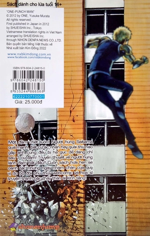 bộ one-punch man - tập 1 - chỉ một cú đấm (tái bản 2022) - Ảnh 6