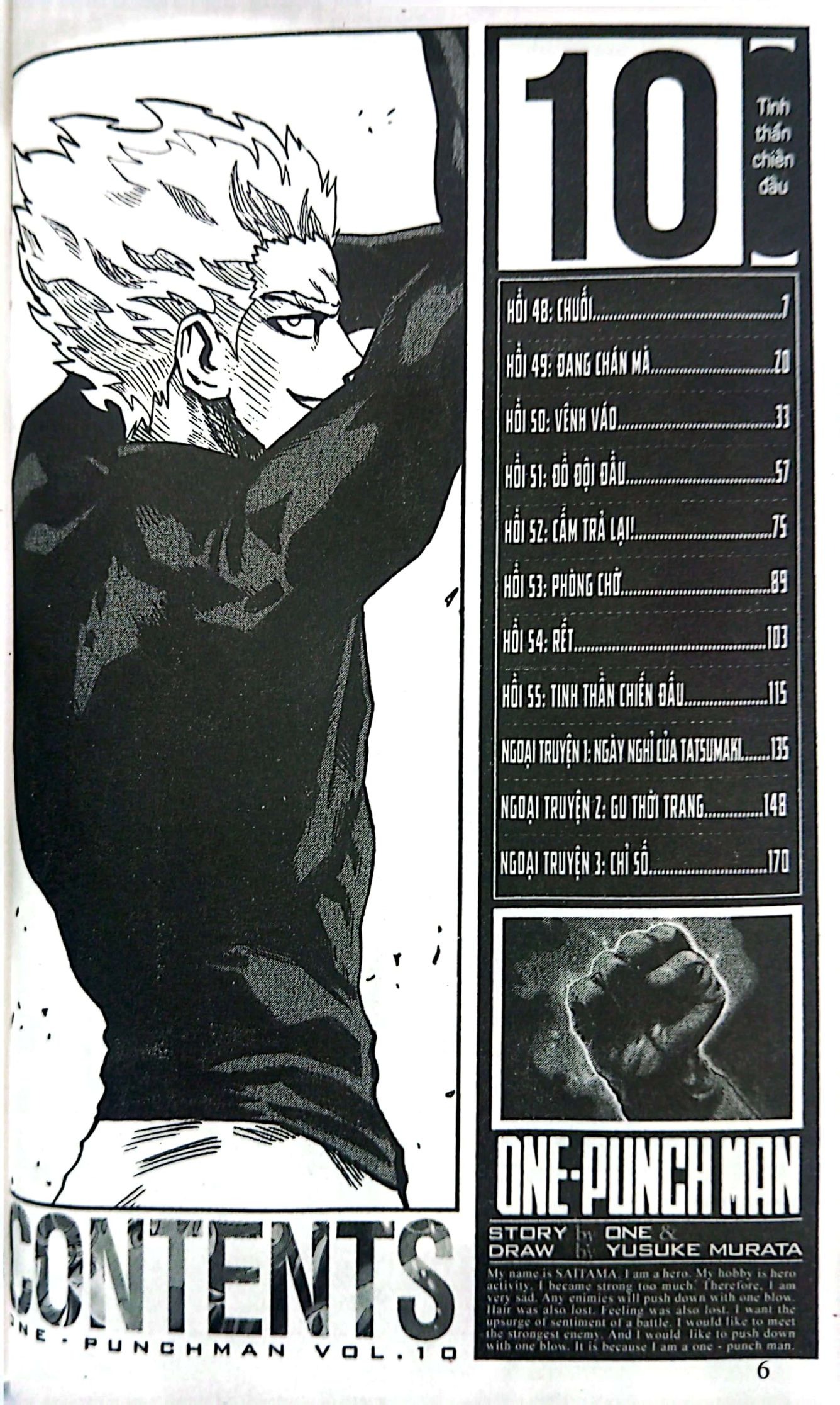 Bộ One-Punch Man - Tập 10 - Tinh Thần Chiến Đấu (Tái Bản 2025) - Ảnh 5