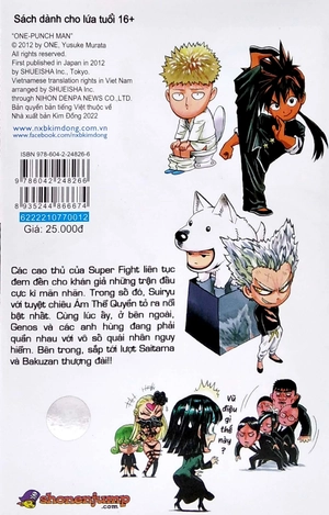 bộ one-punch man - tập 12 - kẻ mạnh (tái bản 2022) - Ảnh 6