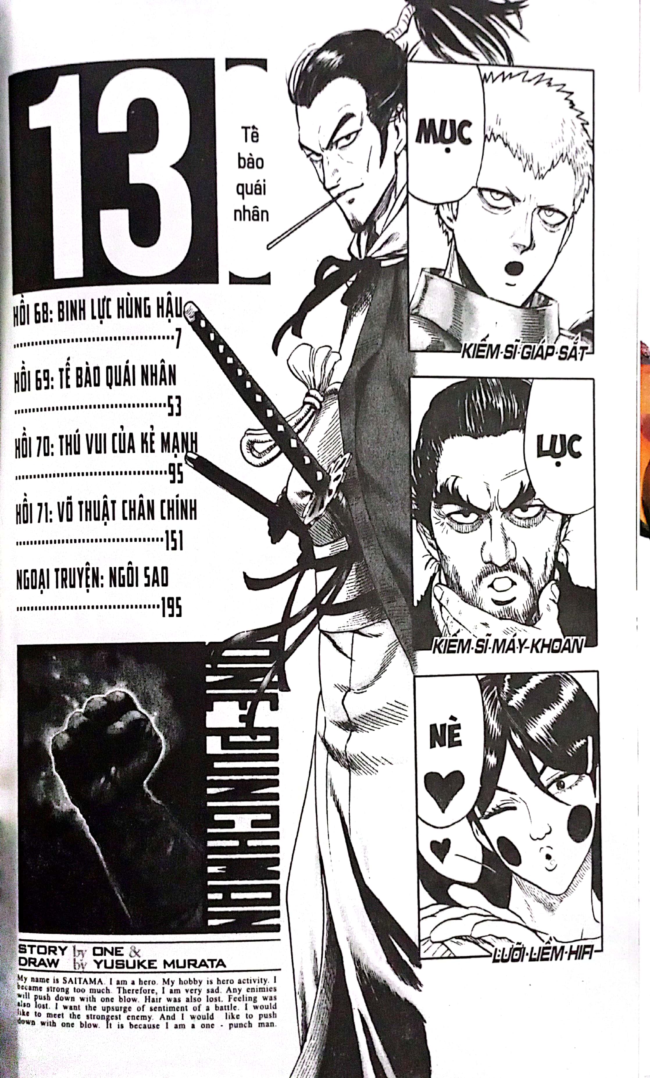 bộ one-punch man - tập 13 - tế bào quái nhân (tái bản 2022) - Ảnh 3