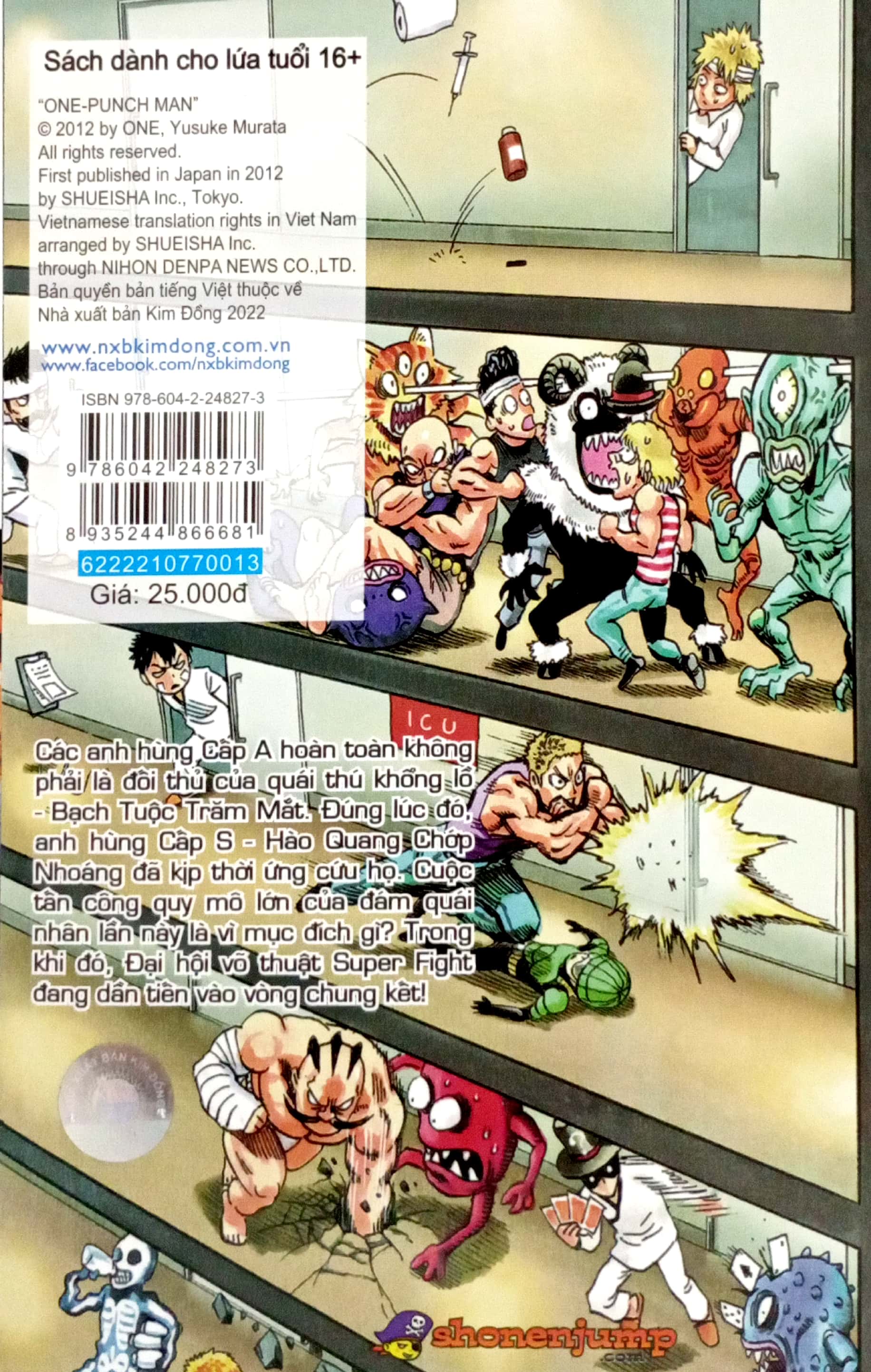 bộ one-punch man - tập 13 - tế bào quái nhân (tái bản 2022) - Ảnh 6