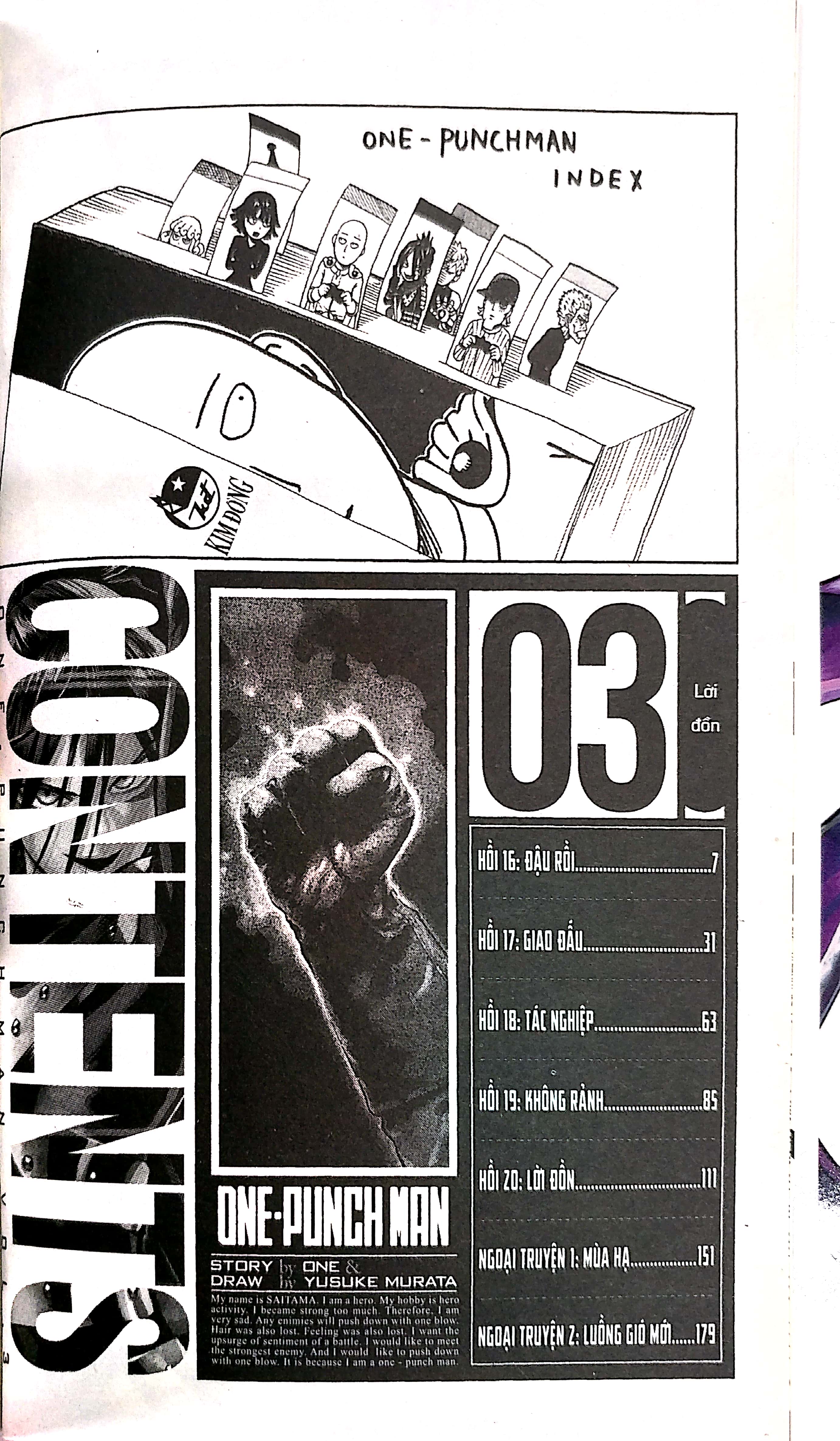 bộ one-punch man - tập 3 - lời đồn (tái bản 2022) - Ảnh 3