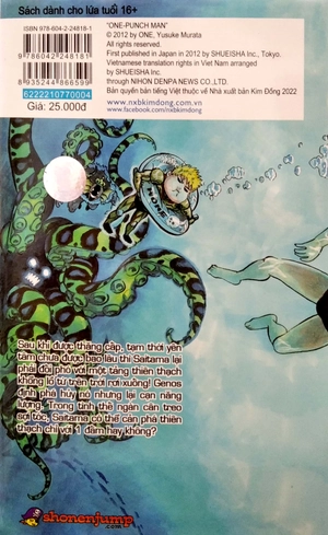 bộ one-punch man - tập 4 - thiên thạch khổng lồ (tái bản 2022) - Ảnh 2