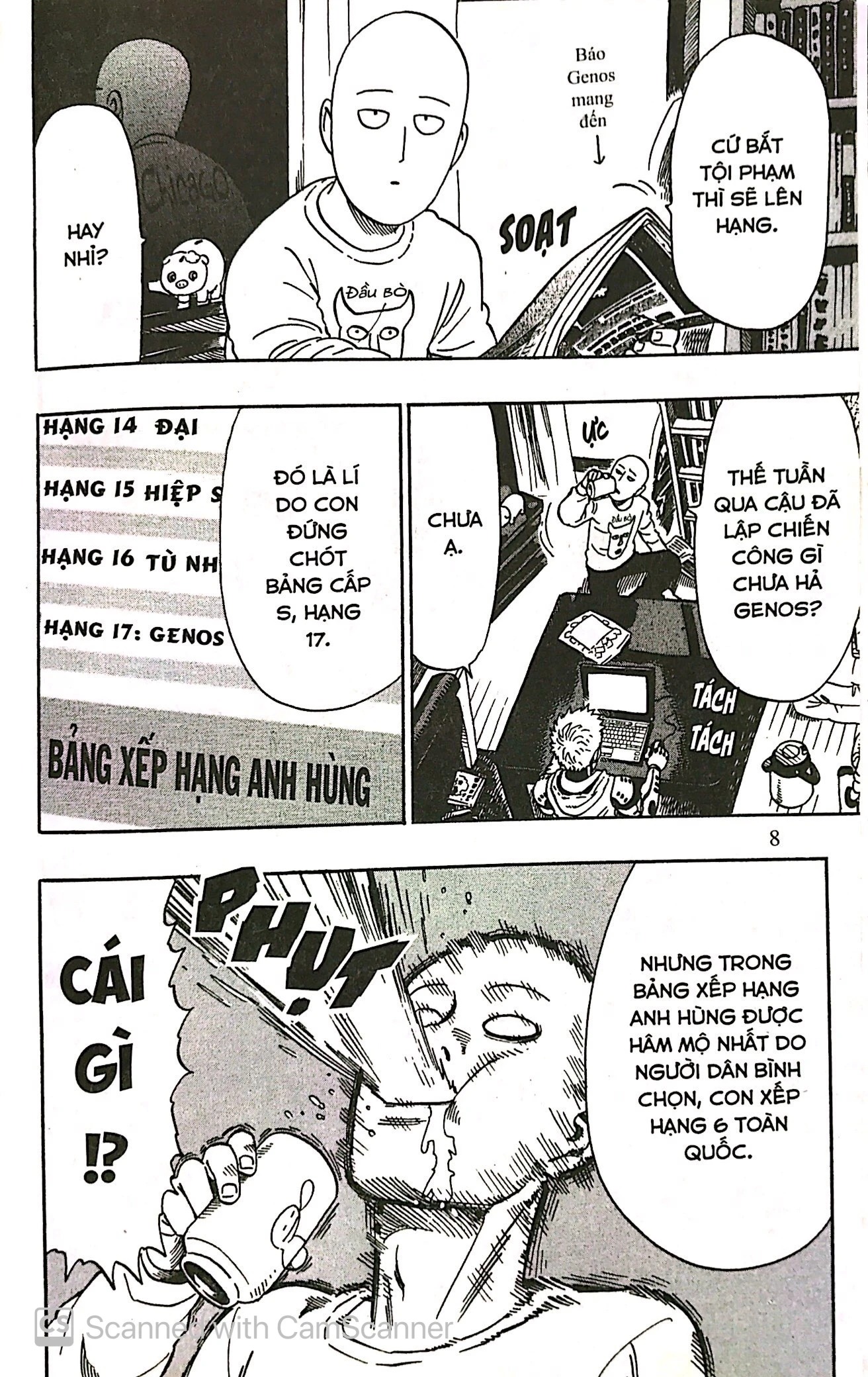 Bộ One-Punch Man - Tập 4 - Thiên Thạch Khổng Lồ (Tái Bản 2025) - Ảnh 5