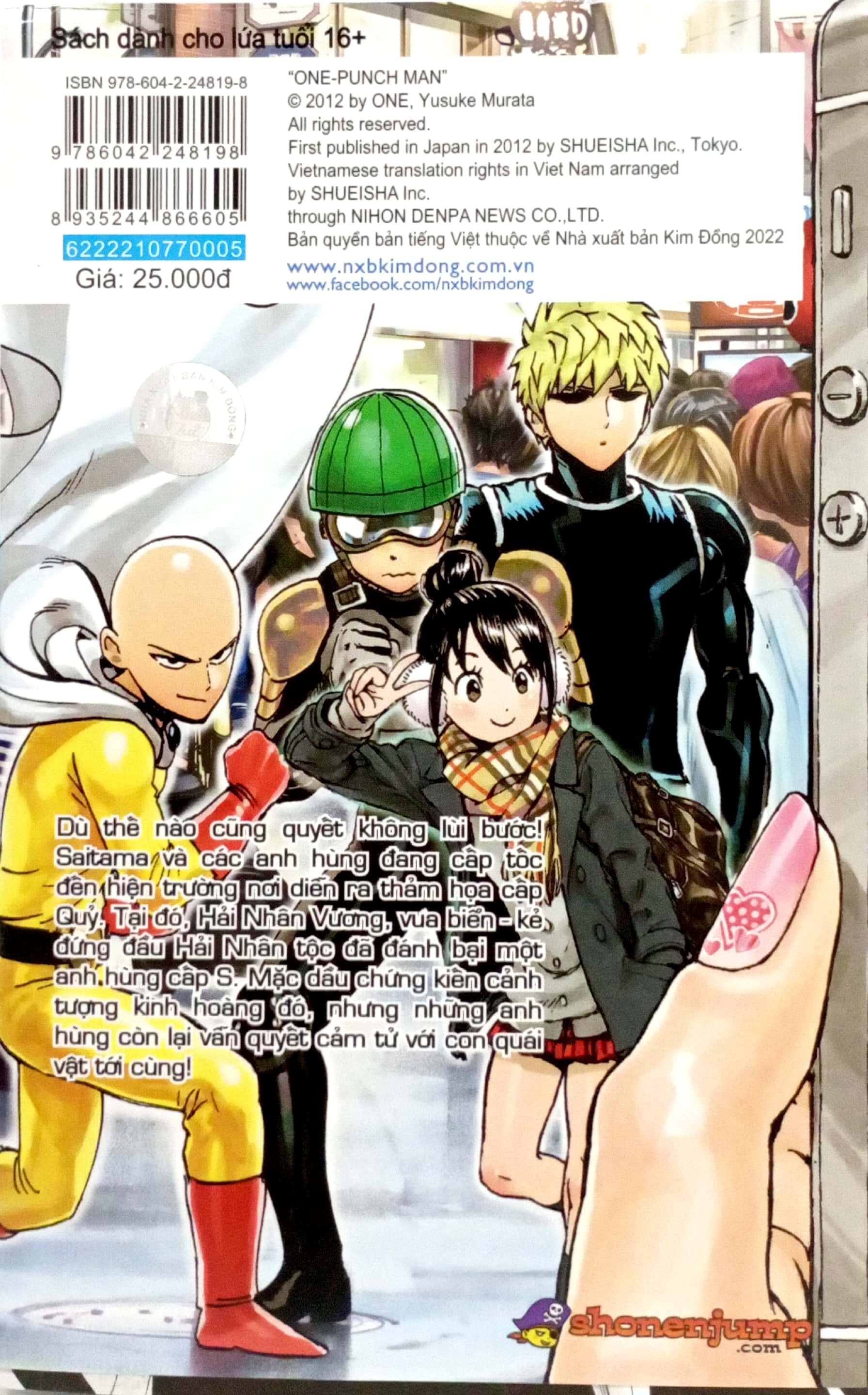 bộ one-punch man - tập 5 - không thành công cũng thành nhân (tái bản 2022) - Ảnh 6