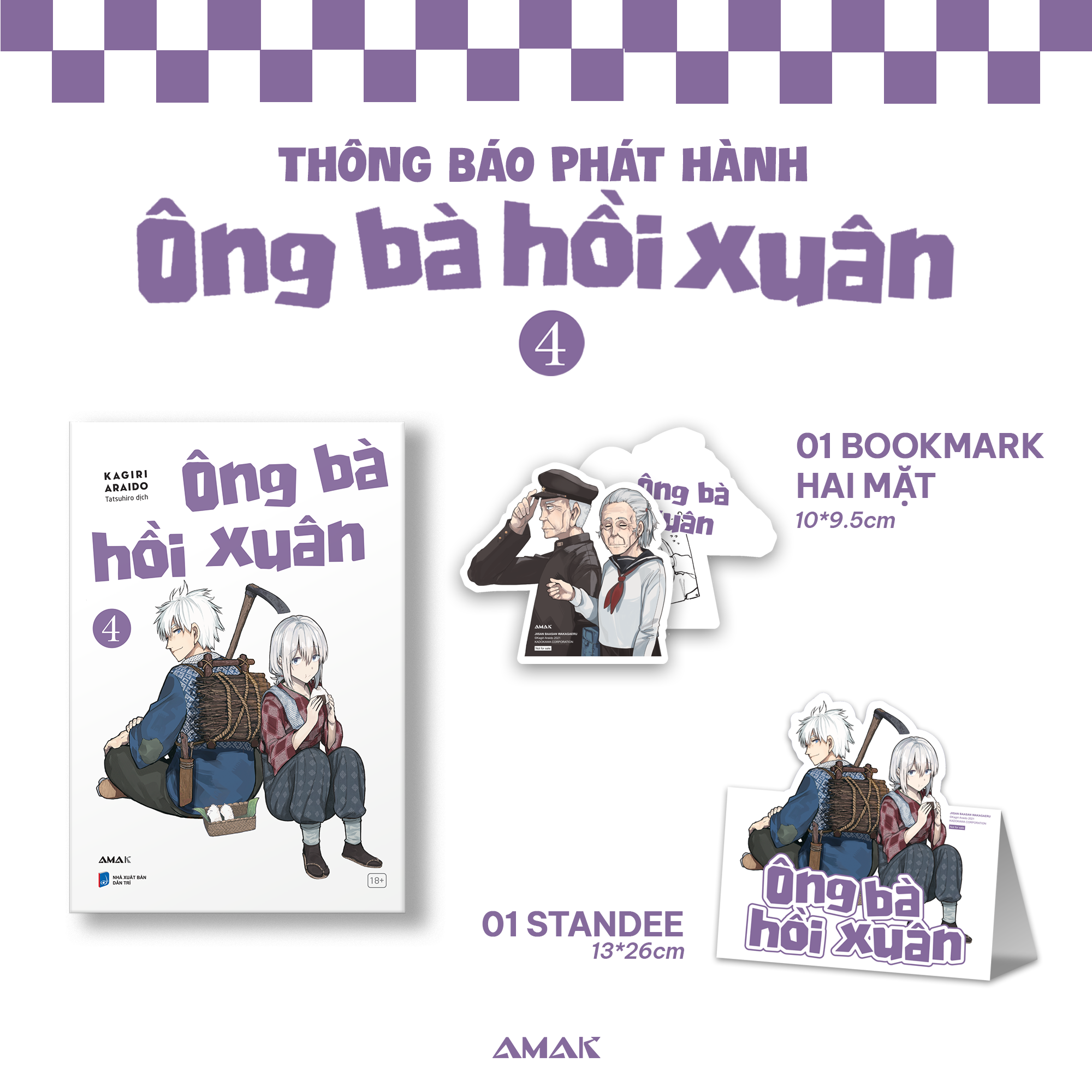 Bộ Ông Bà Hồi Xuân - Tập 4 - Tặng Kèm Bookmark Hai Mặt + Standee Giấy - Ảnh 2